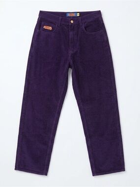 Empyre Men's Corduroy Pants in Deep Purple